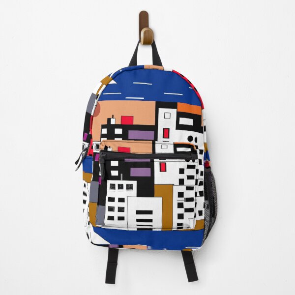 Item preview, Bauhaus style cityscape designed and sold by Thecolourwheel.