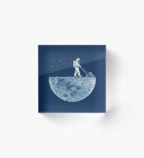 Mown Acrylic Block