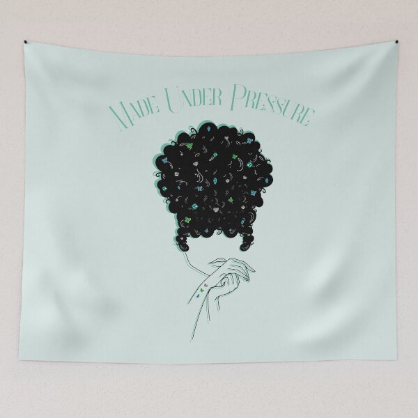 Item preview, Made Under Pressure - Blue Diamond N.1 designed and sold by AJdodd.
