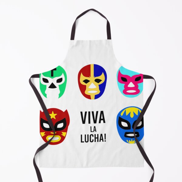 Item preview, Lucha Libre Viva La Lucha Masks Mexican Wrestling Wrestler designed and sold by ConejaDesigns.