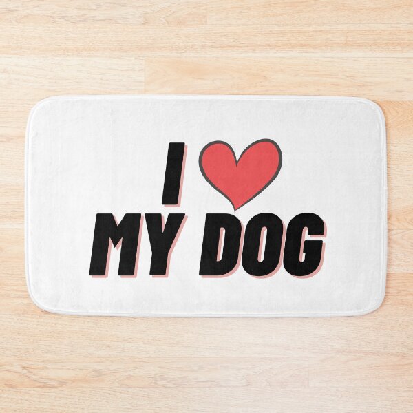 Item preview, I love my dog designed and sold by JollyJars.