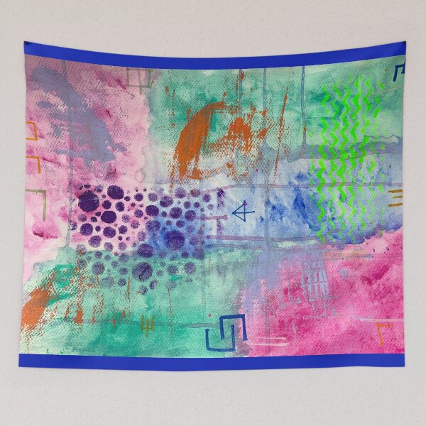 Item preview, Harmony - abstract art print abstract wall art abstract painting designed and sold by AdzSpirit.