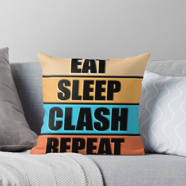 Item preview, 3D DESIGN - EAT SLEEP CLASH REPEAT - Funny      designed and sold by ChattanoogaTs.