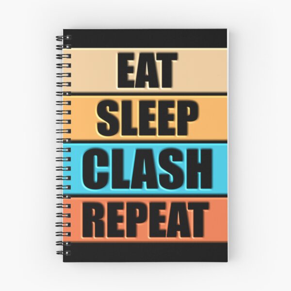 Item preview, 3D DESIGN - EAT SLEEP CLASH REPEAT - Funny      designed and sold by ChattanoogaTs.