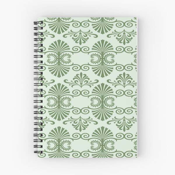 Item preview,  Decorative Vintage Green Greek Key Pattern,Greek key design,meander pattern, designed and sold by Tamas Das.