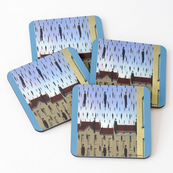 Item preview, Famous Surreal Artist, Rene Magritte : Golconda (1953) designed and sold by mturns57.