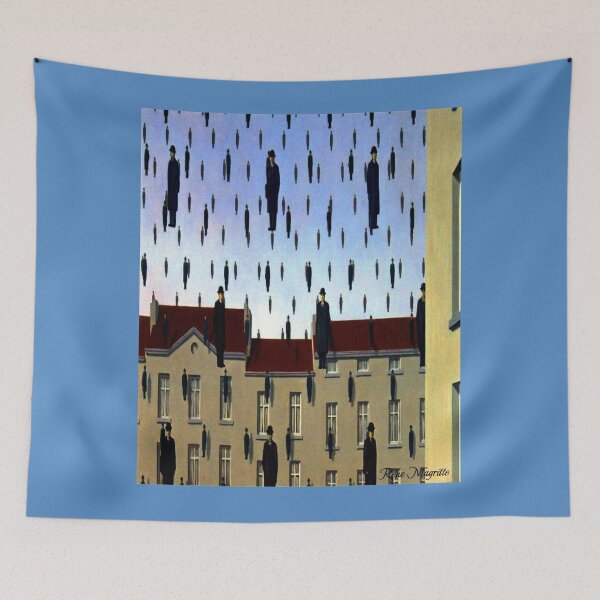Item preview, Famous Surreal Artist, Rene Magritte : Golconda (1953) designed and sold by mturns57.