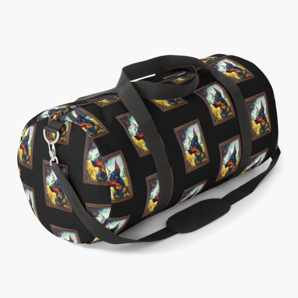 Item preview, Dobermann Sunflower Painting Adorable Dog designed and sold by rafaeltto.