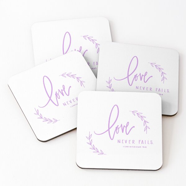 Item preview, Love Never Fails designed and sold by craigewmcg123.