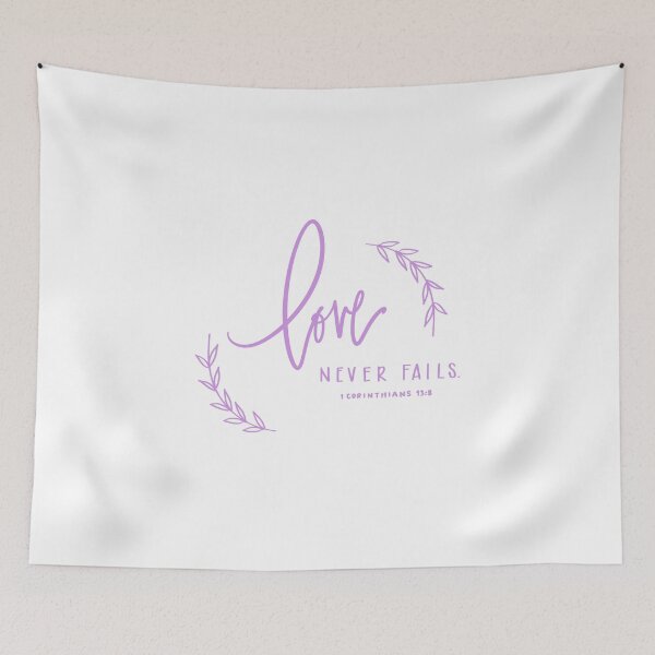 Item preview, Love Never Fails designed and sold by craigewmcg123.