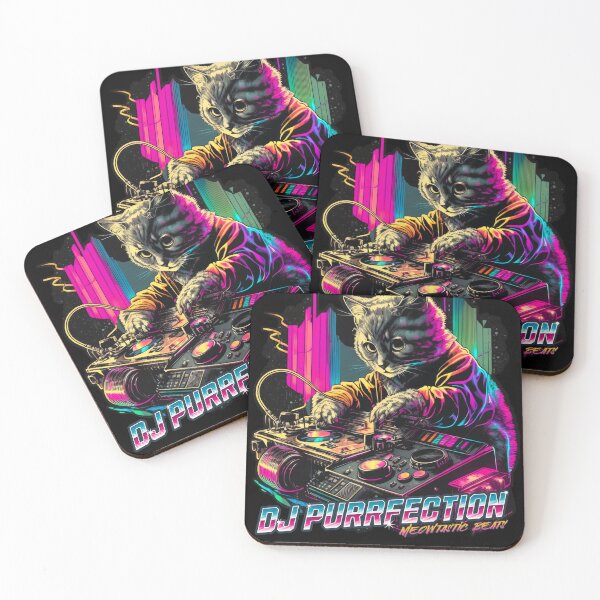 Item preview, DJ Purrfection designed and sold by Studio Bankai.