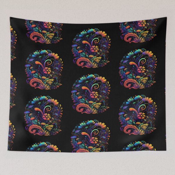 Item preview, A Garden of Vibrant Colors Flowers and Intricate Details designed and sold by digitaldreamHD.
