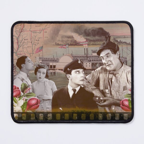 Item preview, Steamboat Bill Jr collage designed and sold by BlackCockiePres.