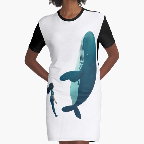 Item preview, whale and girl designed and sold by summerita.