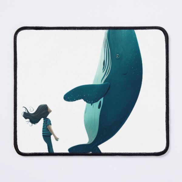 Item preview, whale and girl designed and sold by summerita.