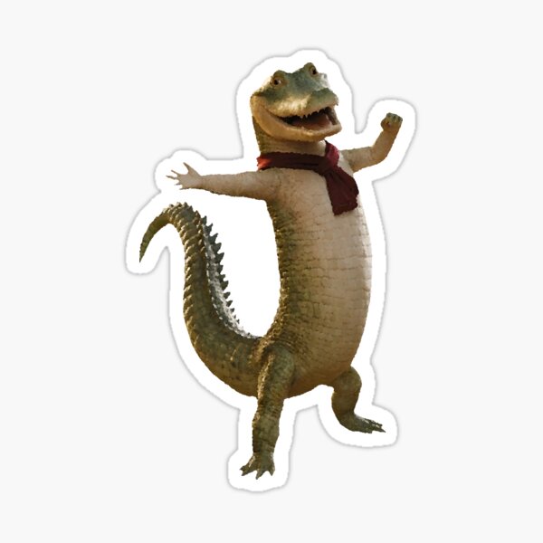 Artikel-Vorschau von singing crocodile meme, designt und verkauft von caseyy-.