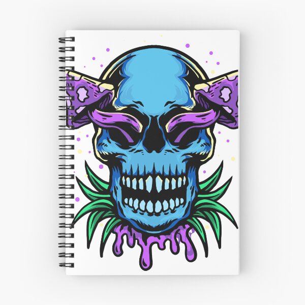 Item preview, Blue Skull Stickers-cool helmet stickers designed and sold by yusufardians.