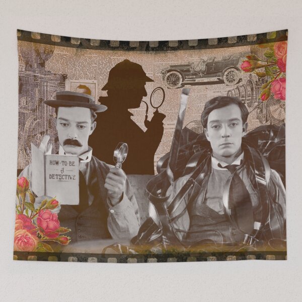 Item preview, Sherlock Jr collage designed and sold by BlackCockiePres.