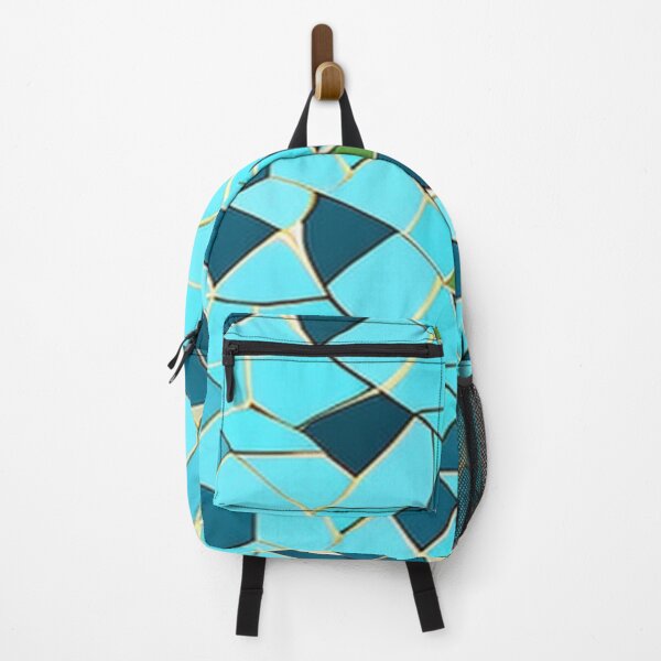 Item preview, Blue and Gold Mosaic Pattern designed and sold by calibrit.