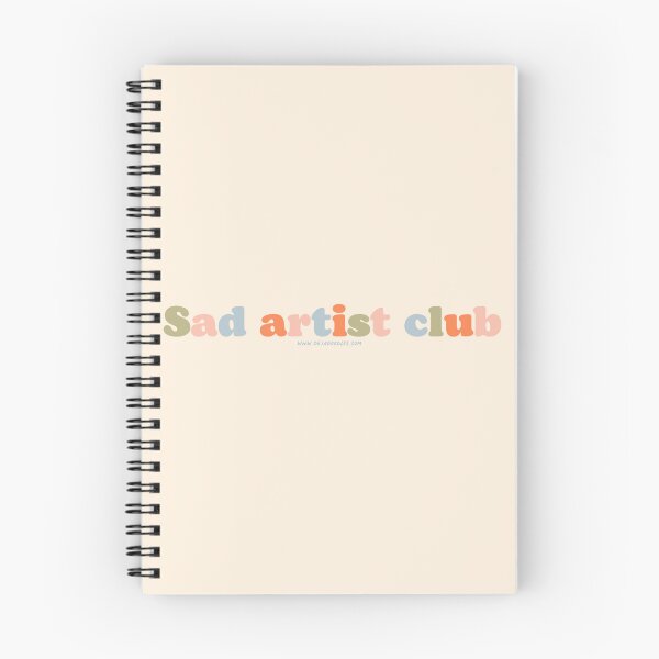 Item preview, Sad Artist Club designed and sold by DejaDoodlesArt.