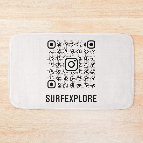 Item preview, surfEXPLORE Instagram QR Code designed and sold by surfexplore.