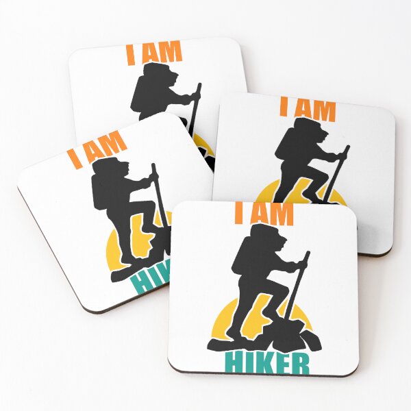 Item preview, I am hiker - hiking lover exploring mountain nature designed and sold by Menariya.