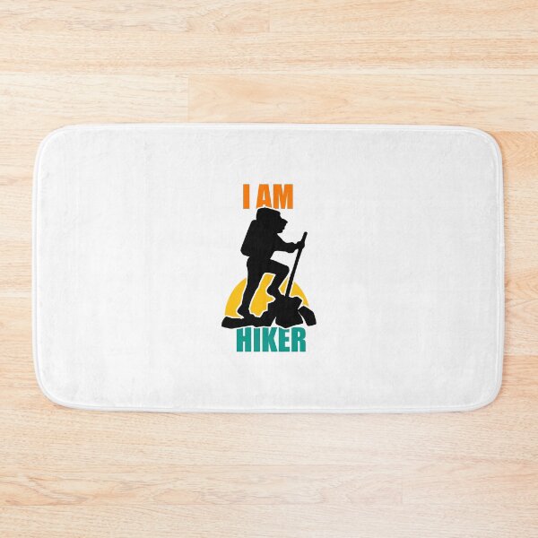 Item preview, I am hiker - hiking lover exploring mountain nature designed and sold by Menariya.