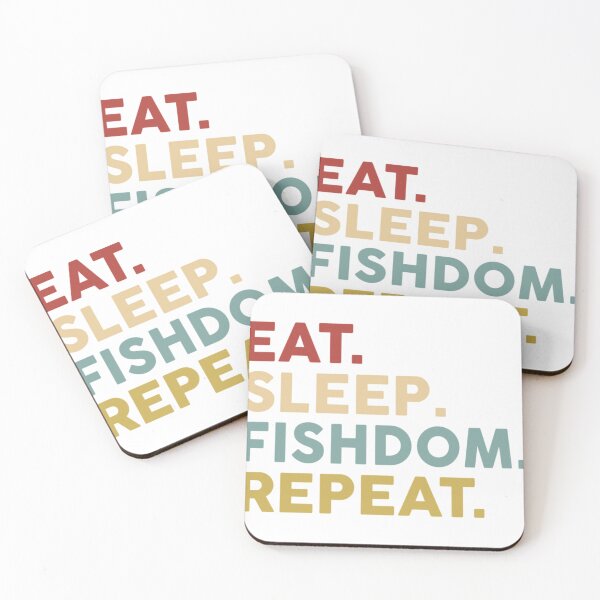 Item preview, Eat sleep Fishdom repeat designed and sold by Mioxeono.