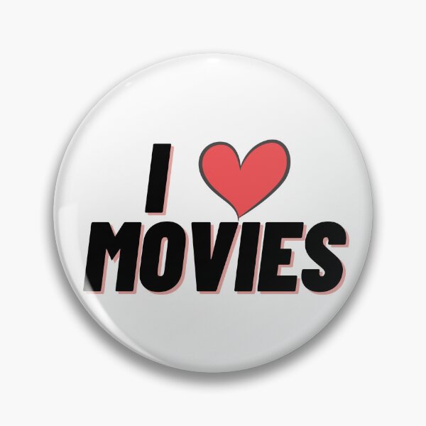 Item preview, I Love Movies designed and sold by JollyJars.