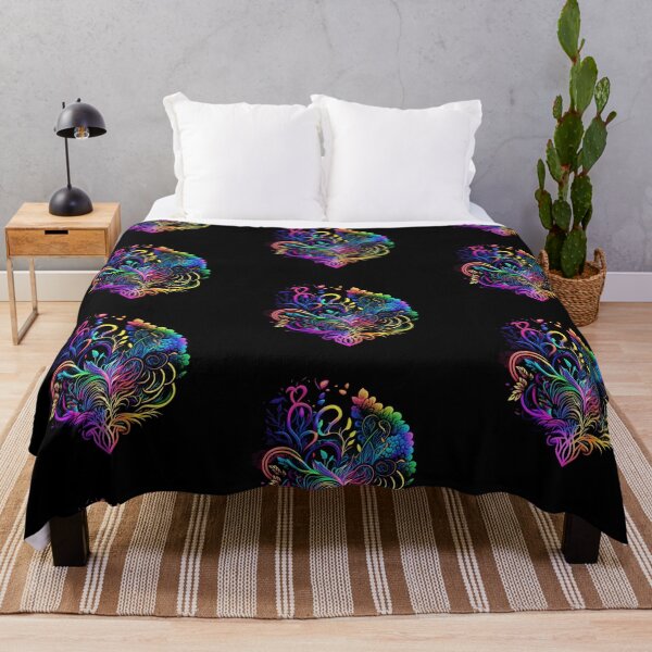 Item preview, Colorful Floral Design Abstract Art, Vivid Colors Foliage Art designed and sold by digitaldreamHD.
