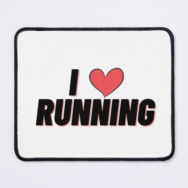 Item preview, I Love Running designed and sold by JollyJars.