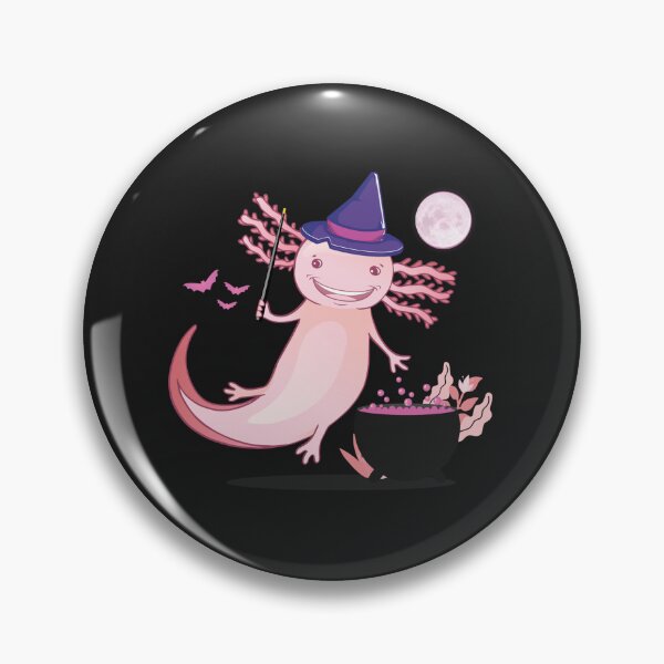 Item preview, « Axolotl fête Halloween » par artado designed and sold by PattyOnealas.