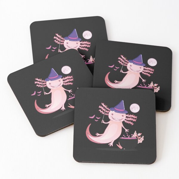Item preview, « Axolotl fête Halloween » par artado designed and sold by PattyOnealas.