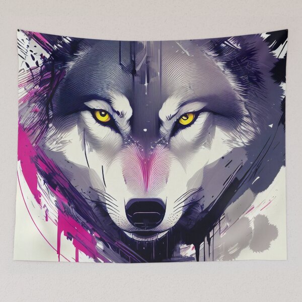 Item preview, This wolf has your eyes on you! designed and sold by PadedoDesigns.