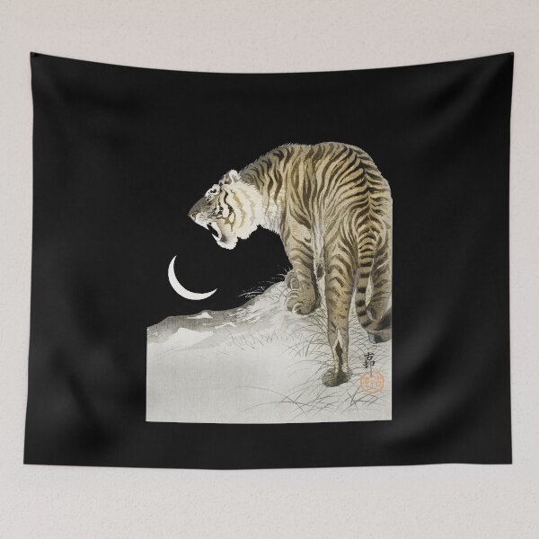 Item preview, Roaring Tiger by Ohara Koson designed and sold by mojienius.