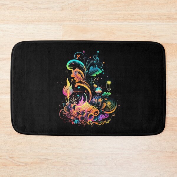 Item preview, Magical Vibrant Colors Floral Designs For Nature Lovers designed and sold by digitaldreamHD.