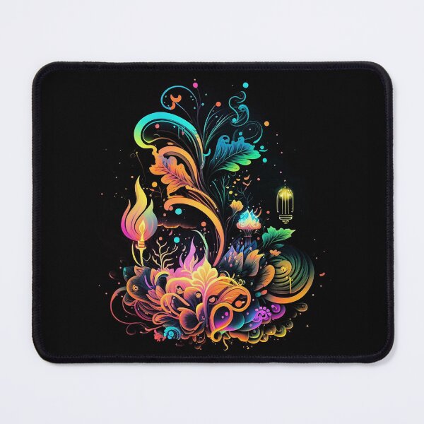 Item preview, Magical Vibrant Colors Floral Designs For Nature Lovers designed and sold by digitaldreamHD.