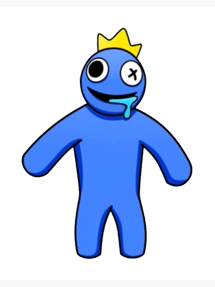 Blue Raising Hand Rainbow Friends Roblox