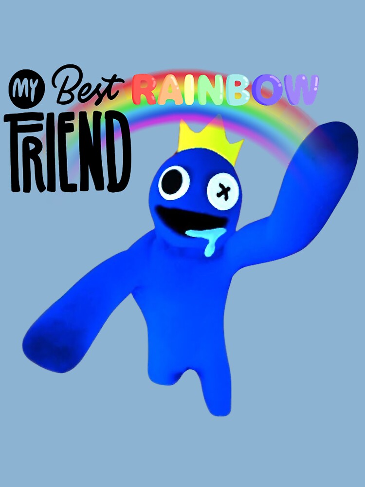 My Best Rainbow Friend Green  Poster for Sale by shifflette1