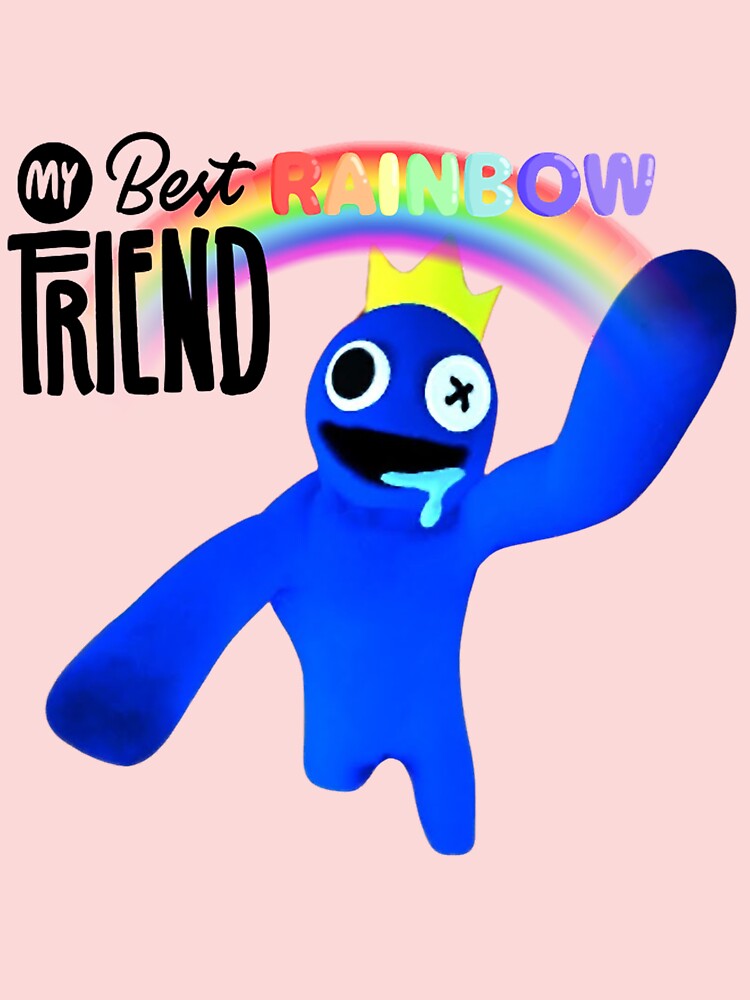 My Best Rainbow Friend Green  Poster for Sale by shifflette1