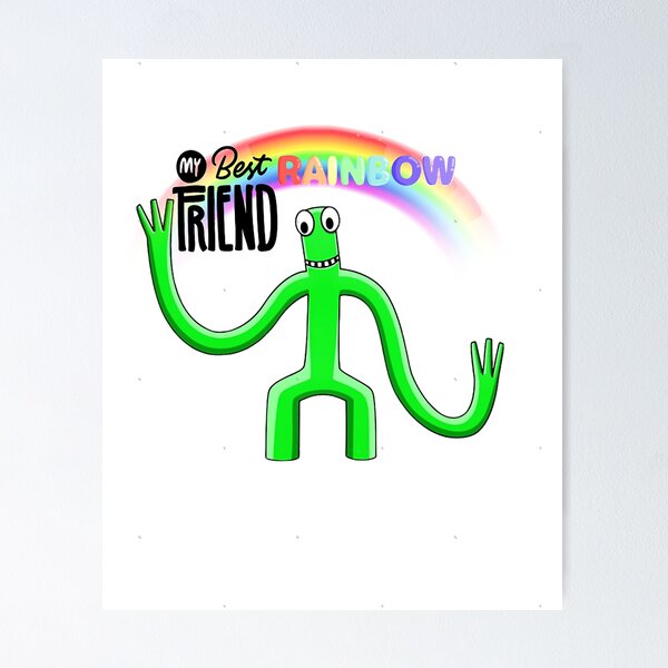 Rainbow Friends Hug it Out  Art Board Print for Sale by shifflette1