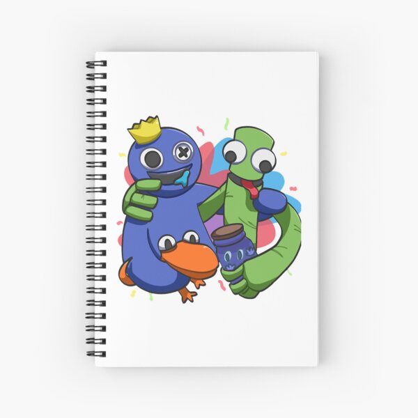 Red Scientist Rainbow Friends | Spiral Notebook