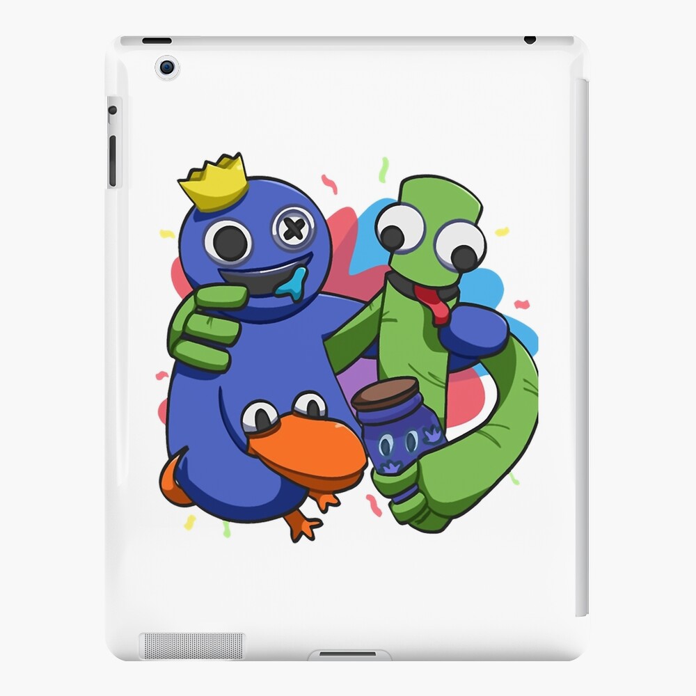 Green, orange and Blue rainbow friends characters  iPad Case & Skin for  Sale by ismailalrawi