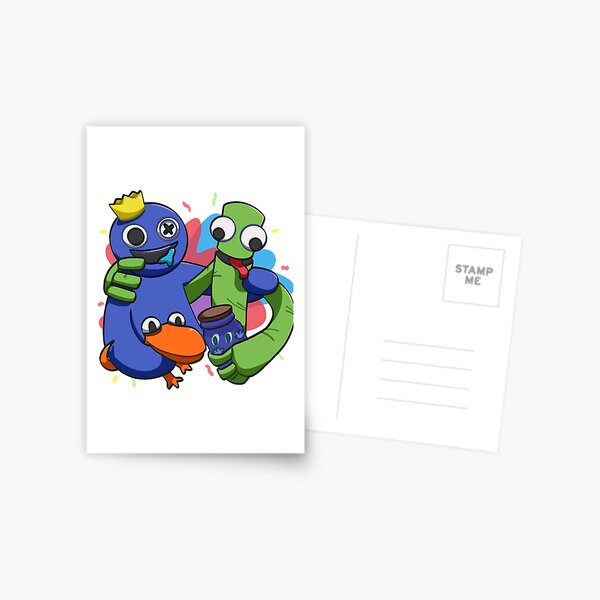 Rainbow Friends Blue (Friendly)  Art Print for Sale by shifflette1