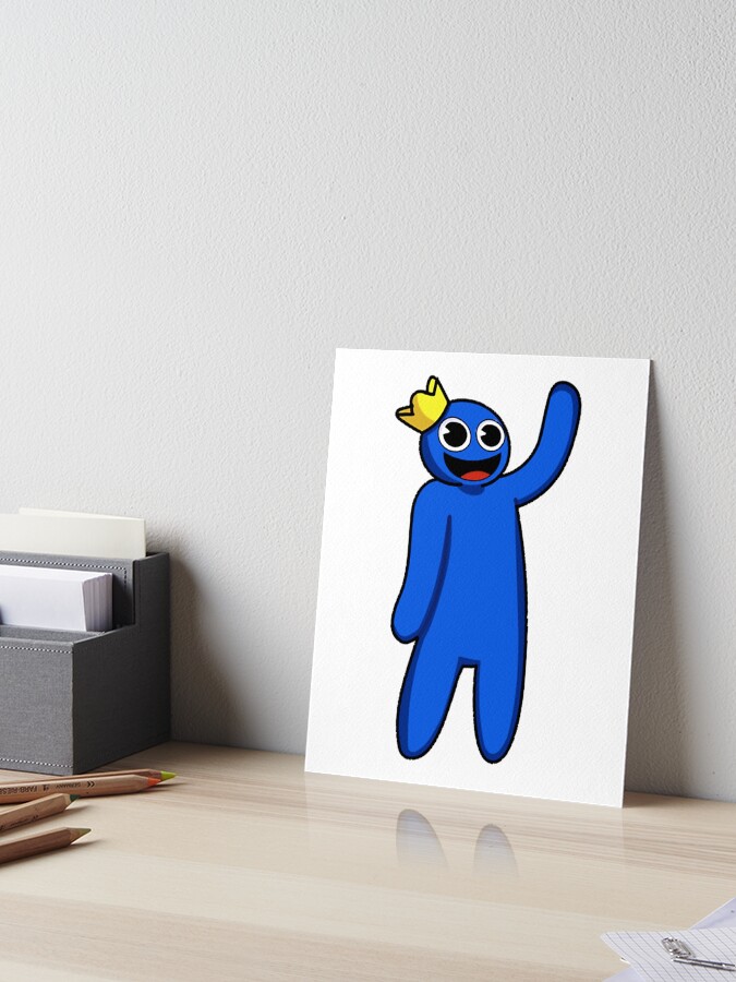 rainbow friends Blue! Art Print for Sale by NickWienfo