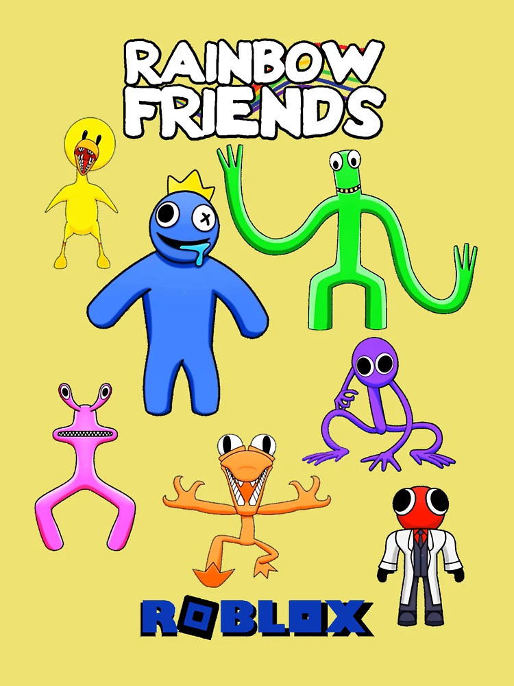 rainbow friends  Friends characters, Rainbow, Vault boy