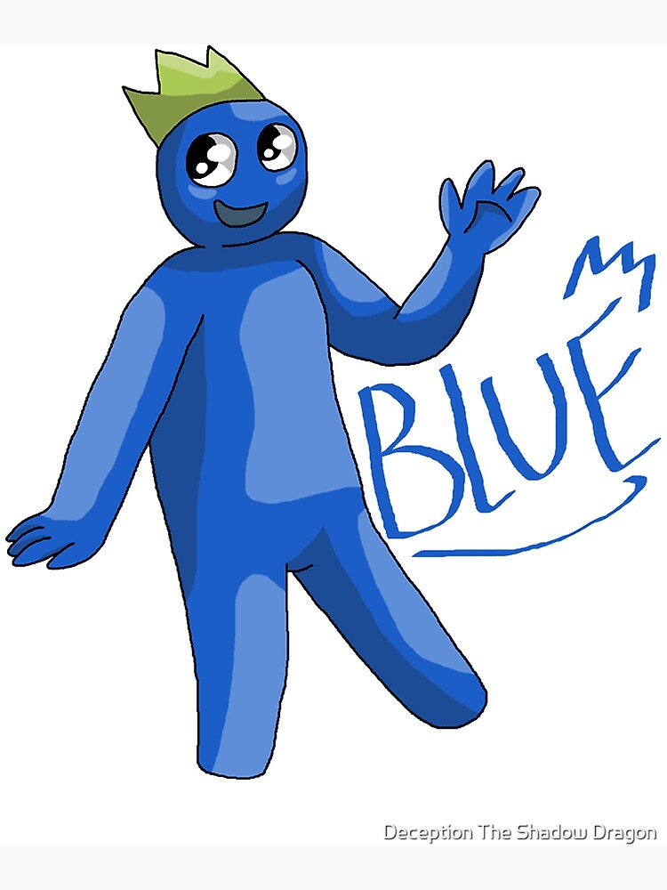 Blue Rainbow Friends Fanart