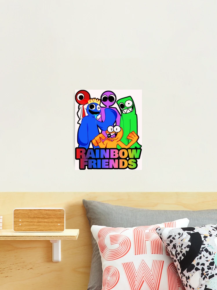 Rainbow Friends Hug it Out Photographic Print for Sale by