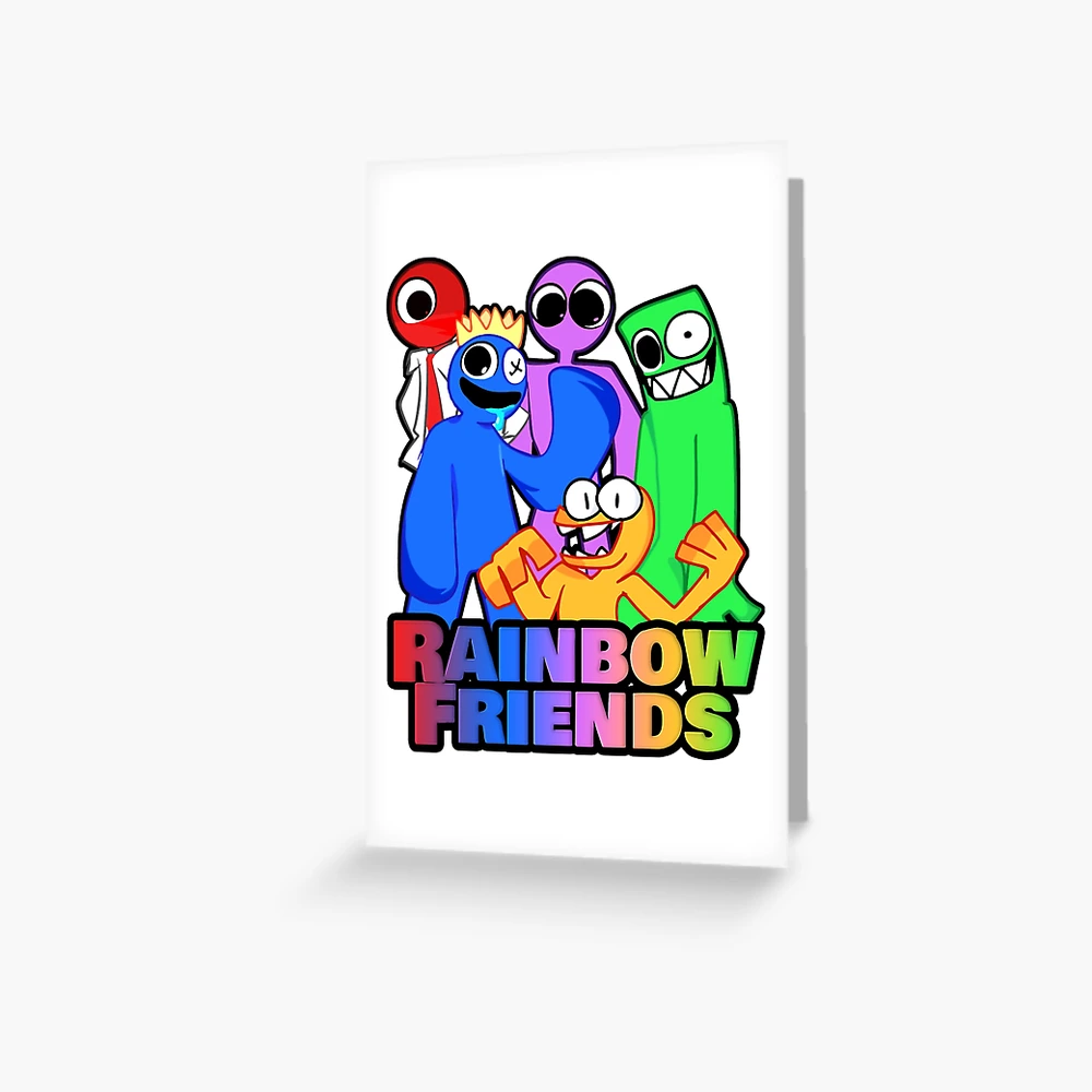 Orange Rainbow Friend  Art Board Print for Sale by shifflette1