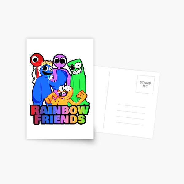 Green from Roblox Rainbow Friends Postcard for Sale by NationArts